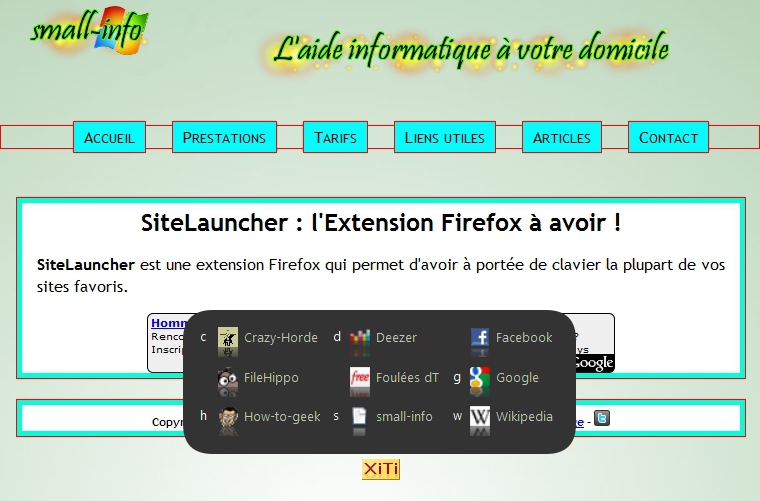 SiteLauncher